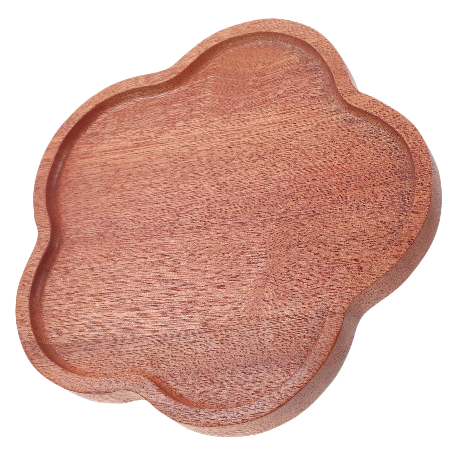 

Wooden Tray Serving Plate Snack Food Breakfast Saucer Fruit Platter High Quality Wood Elegant Shape Straight Texture Lines