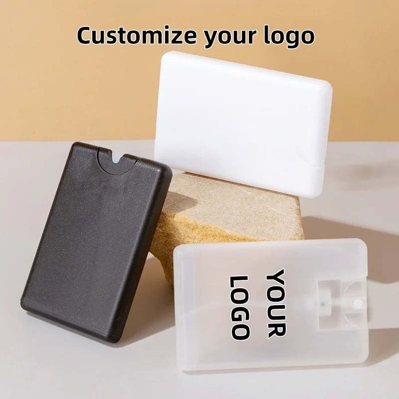 【شعار مخصص】50 قطعة مخصصة 20 مللي بطاقة ملونة رذاذ زجاجة عطر الكحول الفرعية زجاجة مستحضرات التجميل مواد التعبئة والتغليف #1