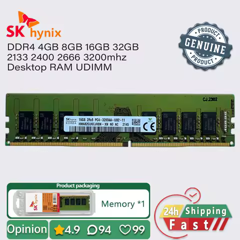 SK Hynix DDR4 16GB 8GB 4GB 3200 2666 2400 2133 desktop memory PC RAM dimm pc4 1.2v