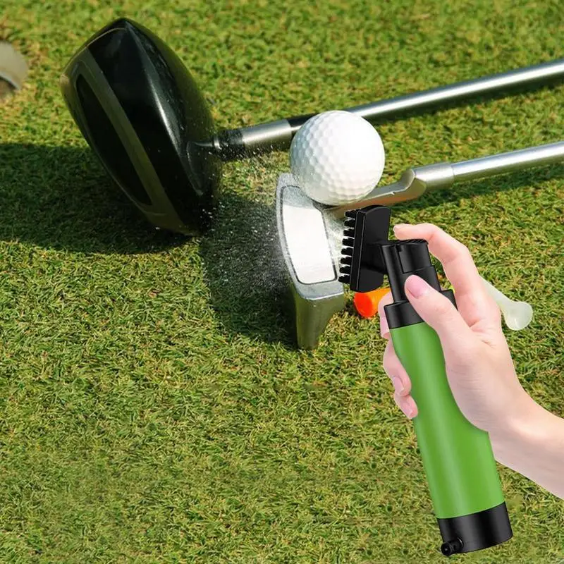 Golf Cleaner With Spray Bottles Push-Up Golf Cleaning Tools Kit Golf Brush And Groove Cleaning Brush For Men Women Adults Golf