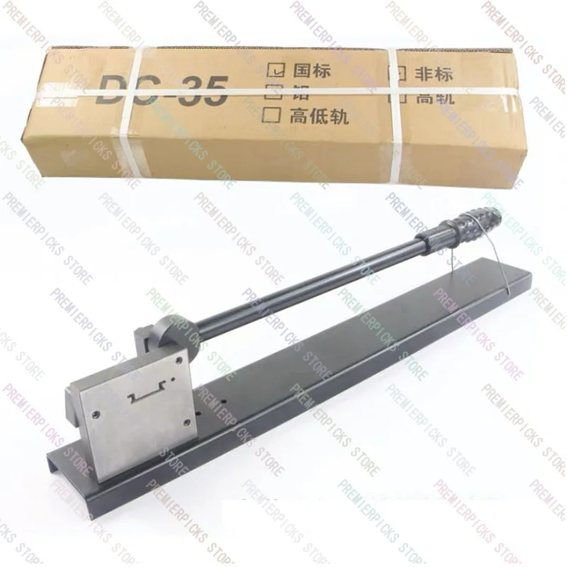 DC35 Rail Cutter Track Cutting Machine 35mm Air Opening Card    Quick Guide  tools