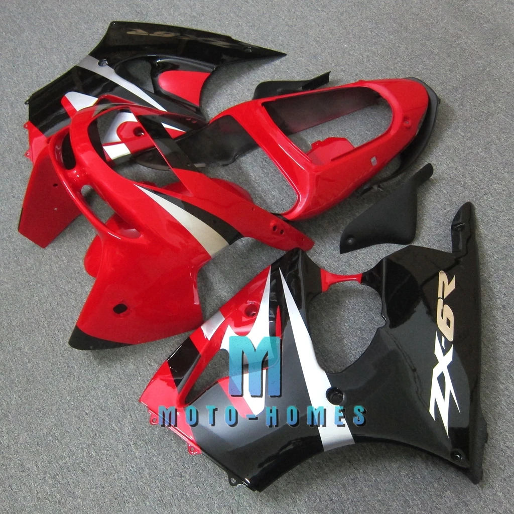 Prime Fairings Kit For Kawasaki Ninja ZX6R 98 99 ZX 6R 1998 1999 Road Circuit Sport ABS Plastic Fairing Set Aftermarket Parts