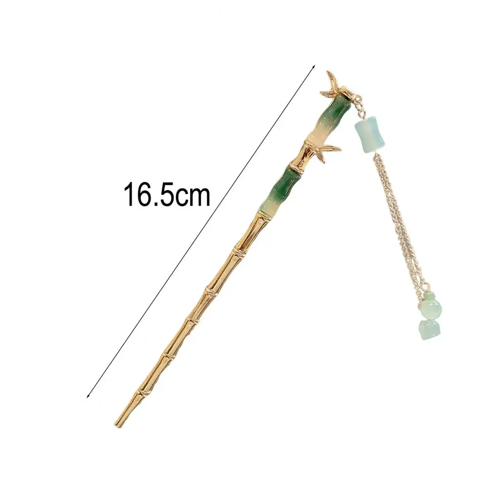 رومانسية النمط الصيني عصا الشعر سبيكة مجوهرات إبرة الشعر النسائية مناسبة للارتداء اليومي هدايا الفتيات أزياء إكسسوارات الشعر