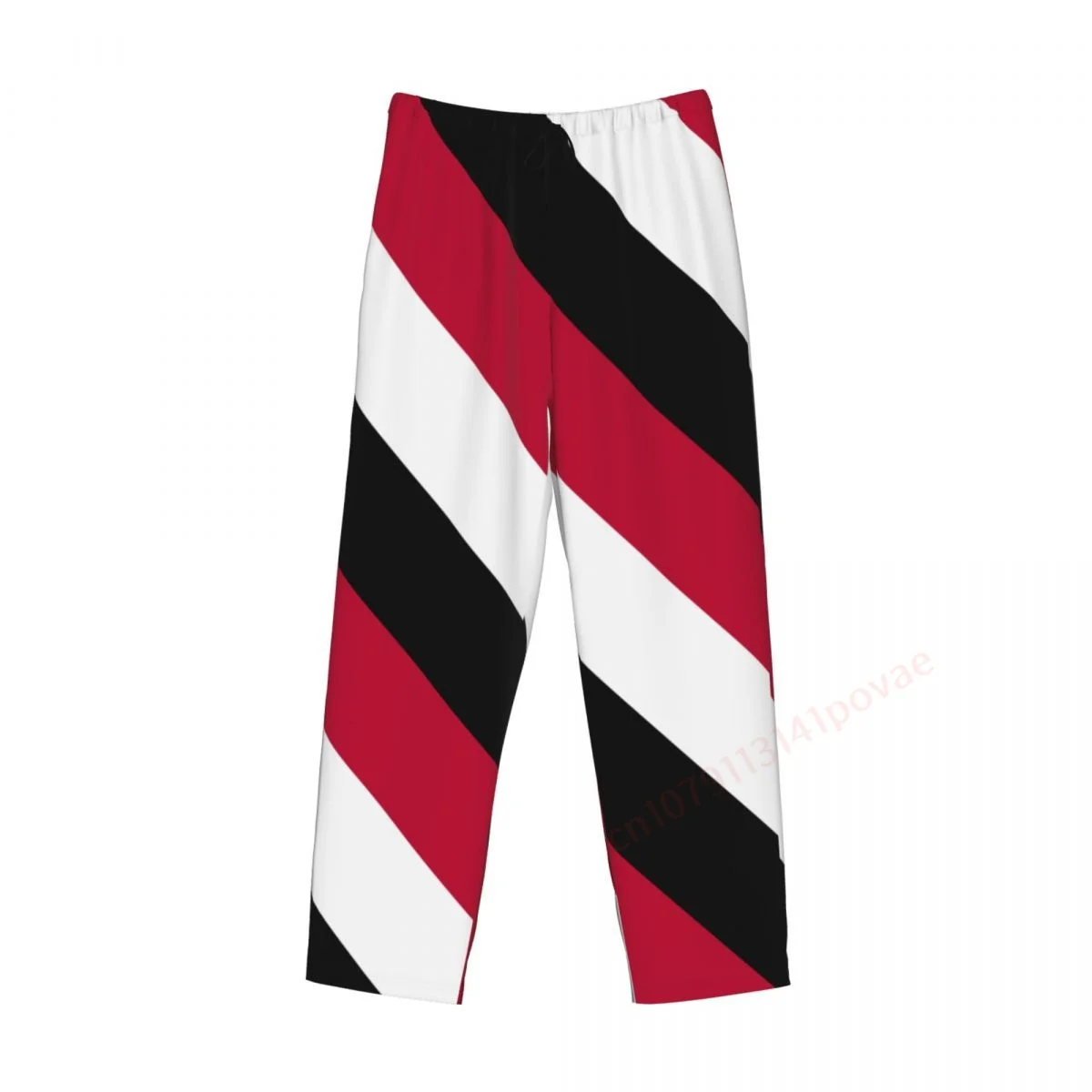 

Мужские повседневные пижамные штаны с 3D флагом Йемена и карманами на шнурке, штаны для сна, 2024, мужские свободные прямые брюки с принтом