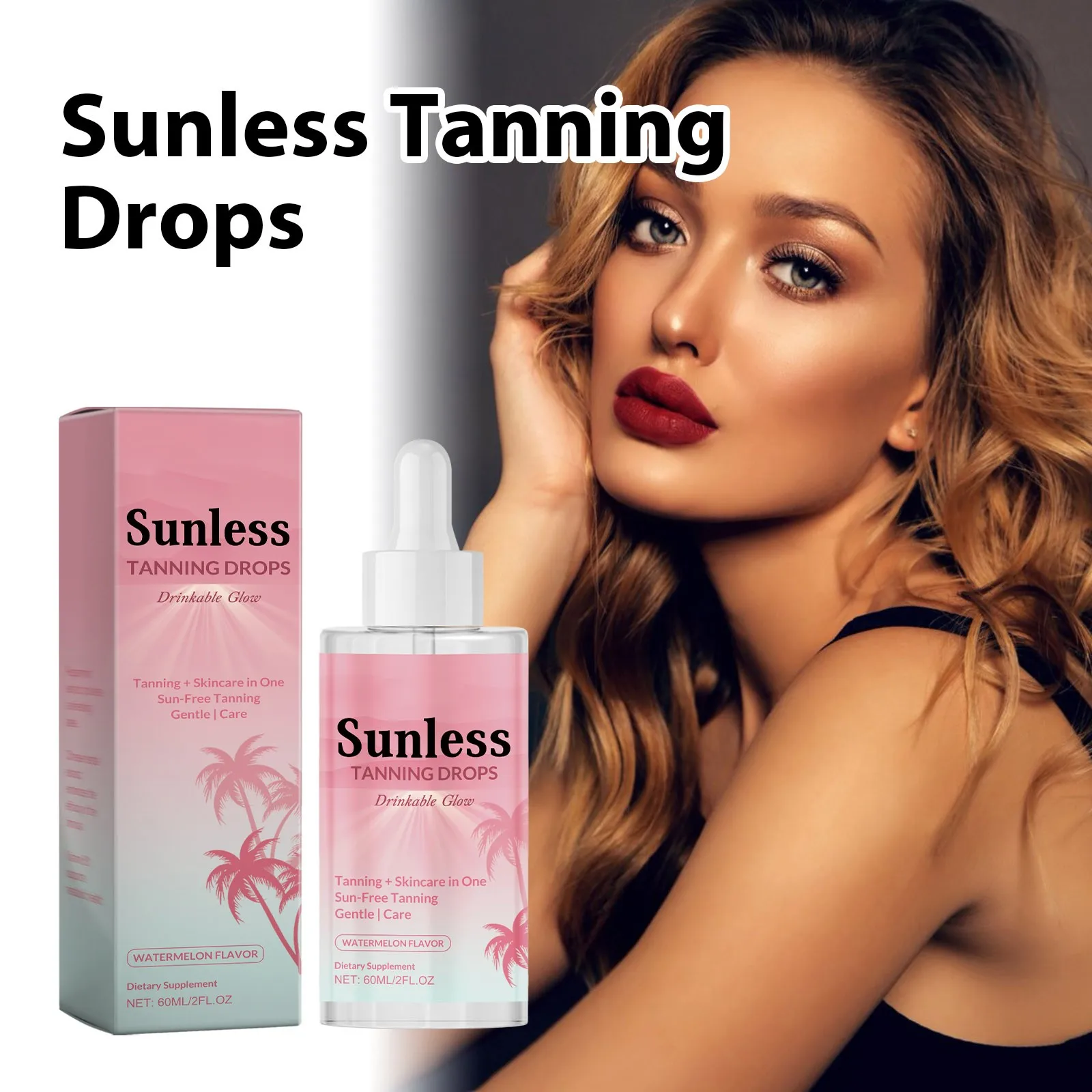 

Natural Tanning Drops For A Natural Tan Without UV Rays 60ml