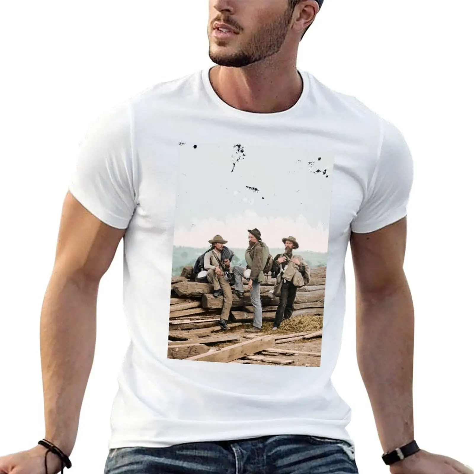 

Workers in Gettysburg T-Shirt t shirts with prints man t shirt designer T-Shirt
