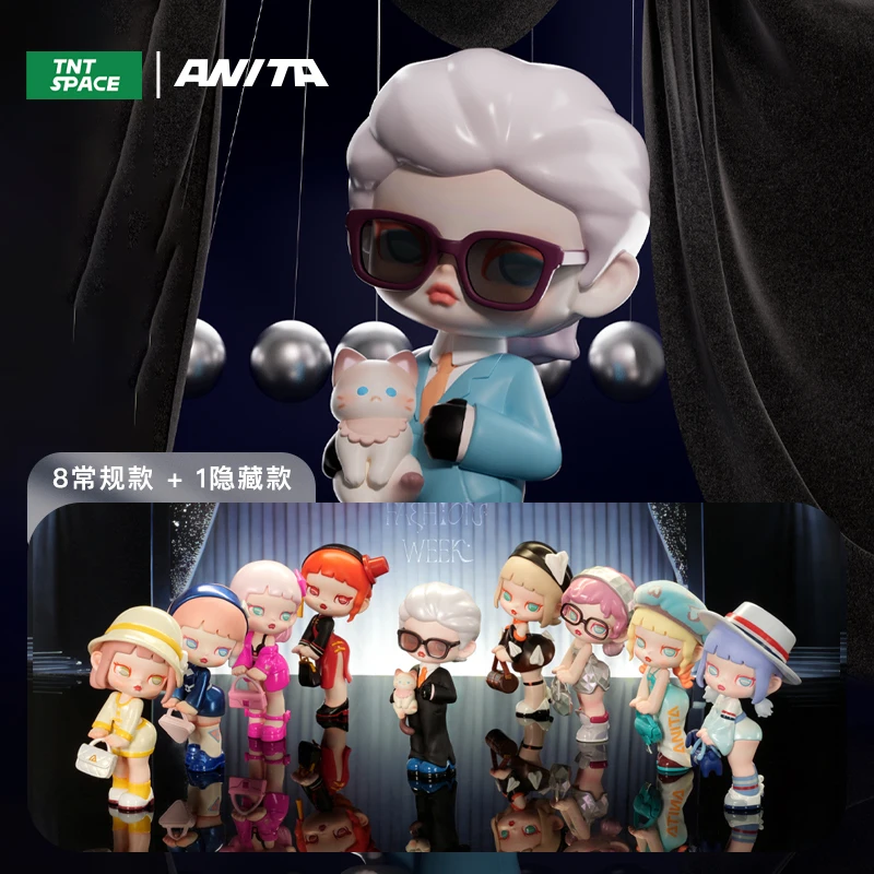 

ANITA3 Fashion Week Series Blind Box Toy Caja Ciega Kawaii Doll Action Figure Toys Caixas Collectible Figurine Model Mystery Box