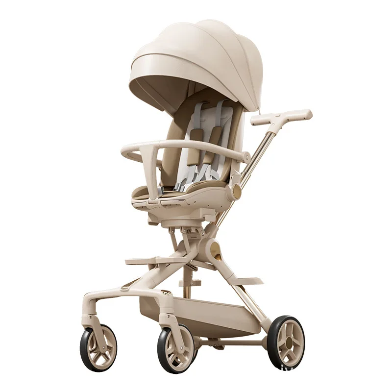 Wholesale Baby Strollers Multifunctional Foldable Reclining Aluminum Alloy Shock-absorbing Baby Strollers