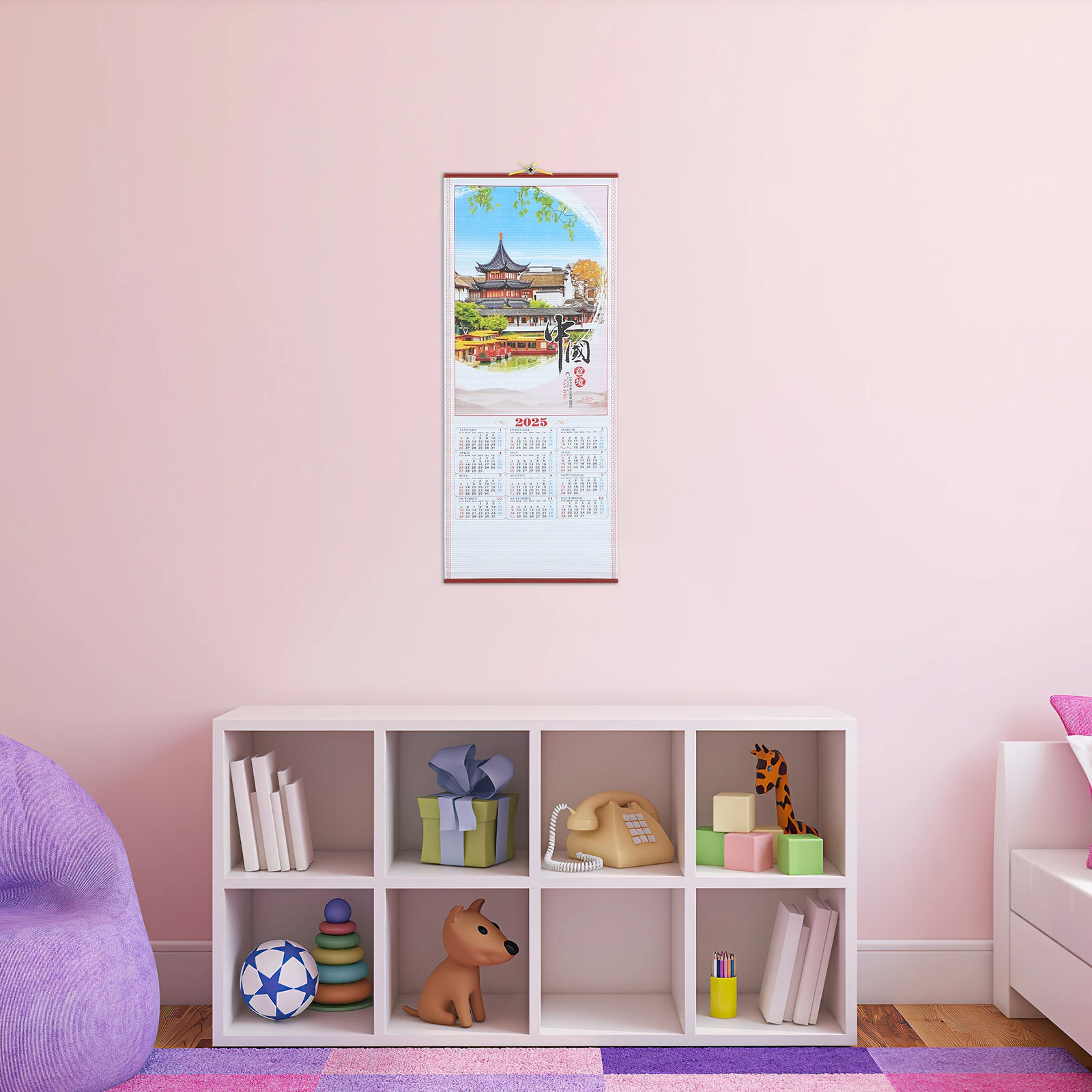 

2025 2025 office accessories Hanging Calendar Monthly Calendar clear printed monthly calendar planner wall calendar