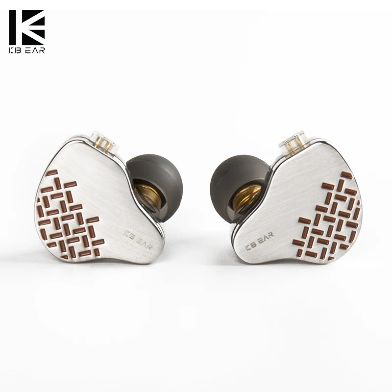 KBEAR Rosefinch HiFi In-ear Headphone OFC Detachable Audio Cable Wired Earphone Monitor Dynamic Music Headset Lark Earbuds IEMs