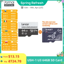 HIGH-ENDURANCE Micro SD 32GB 64GB 128GB TF Card USH-3 for 70mai 4K Dash Cam A810 A800SE A800S A510 A500S M310 S500 EAGET Card