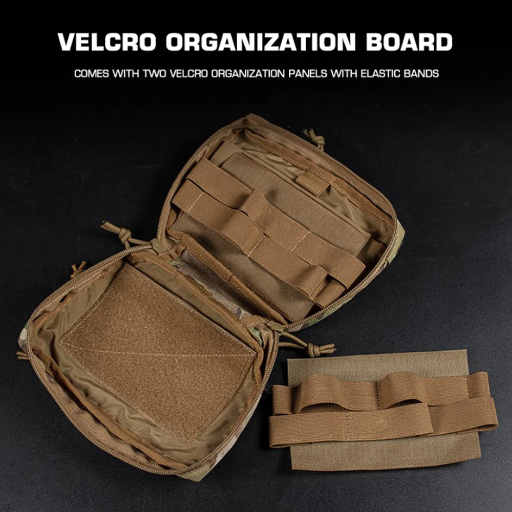 Chaleco táctico subabdominal con bolsa rápida para Airsoft y Paintball - imagen 2