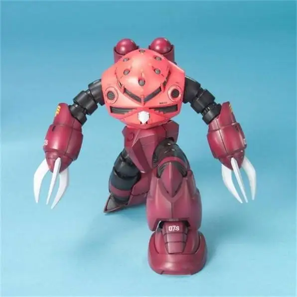 En Stock Original Bandai Mg 1/100 crabe du diable rouge Msm-07s Z'Gok Xiaya modèle d'assemblage à collectionner Anime figurine modèle jouets