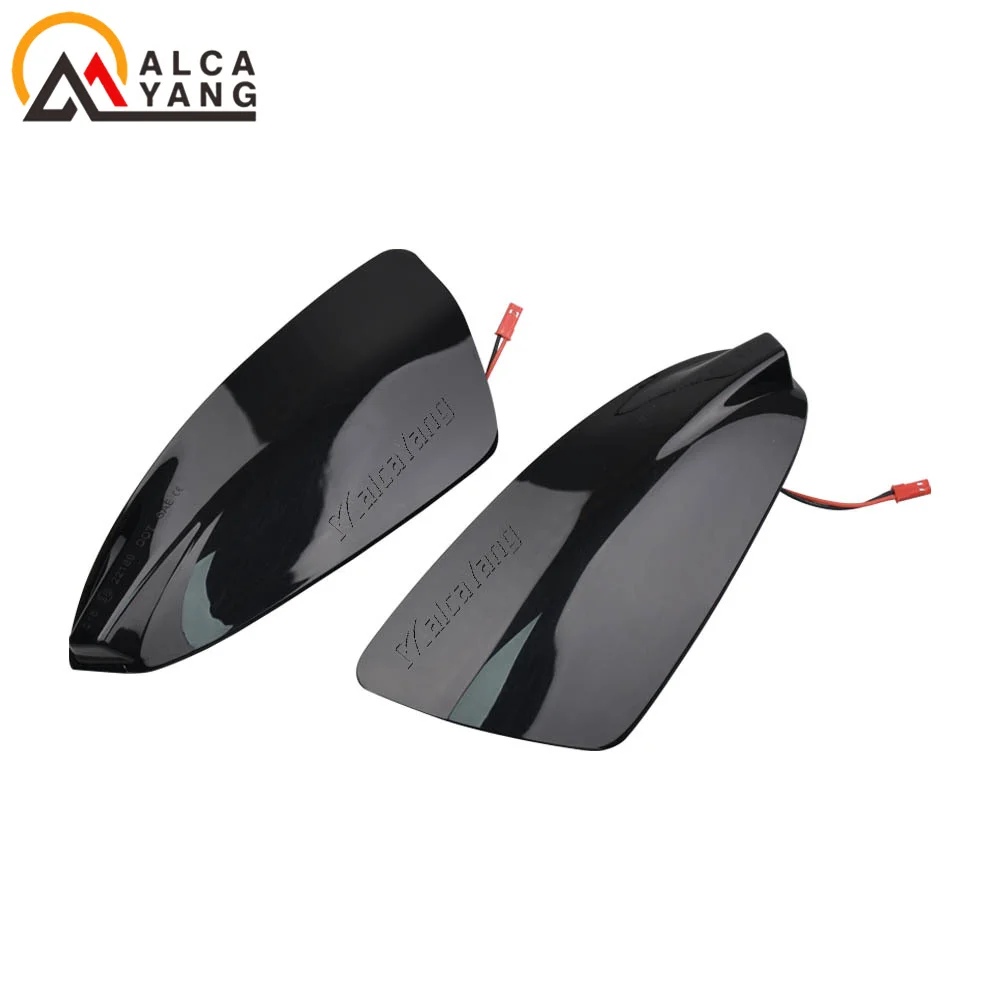 2PCS Turn Signal Light Side Mirror Indicator Blinker For Mercedes Benz C Class W204 S204 Viano Vito W639 ML W164 White LED DRL