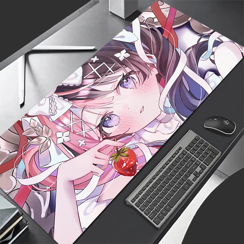 

Mouse pad Large VSPO Hinano Tachibana rubber keyboard mouse carpet anti-slip gamer mouse pad laptop coaster PC carpet Mousepad