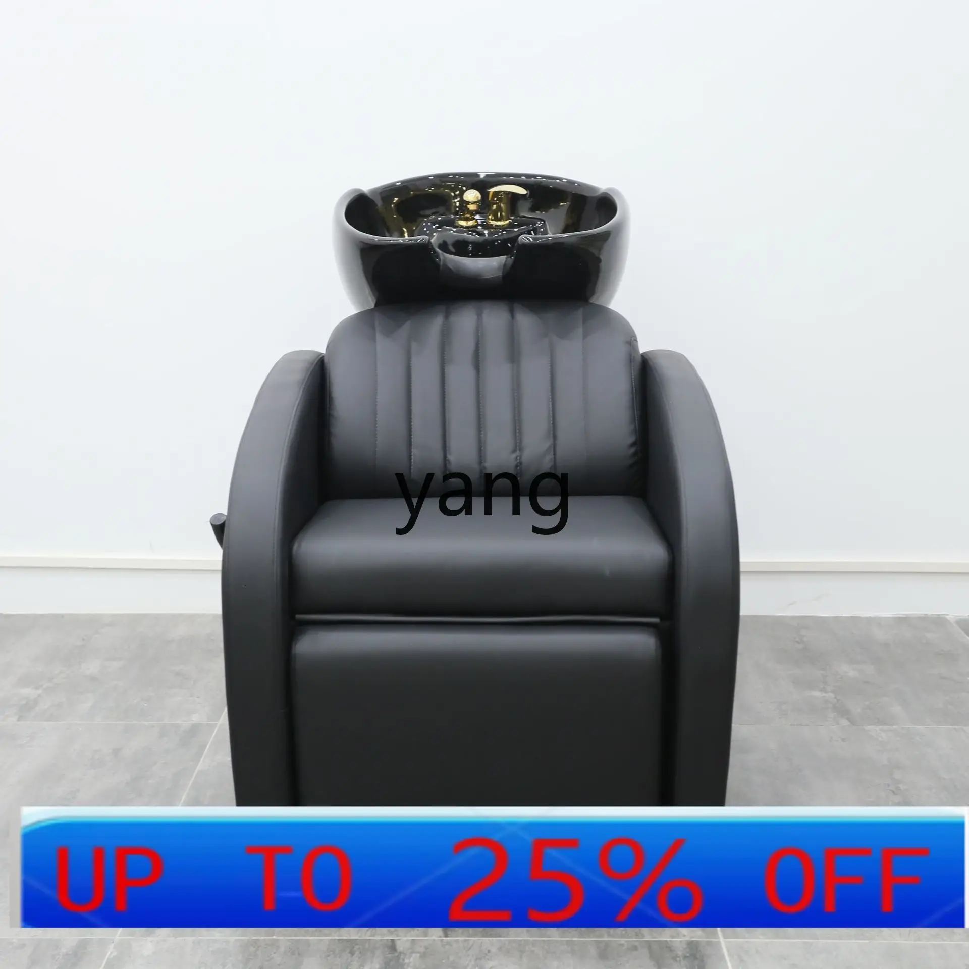 Lhh Semi-reclining Shampoo Chair Shampoo Bed Haircut Multifunctional Flush Bed Factory Direct Sales