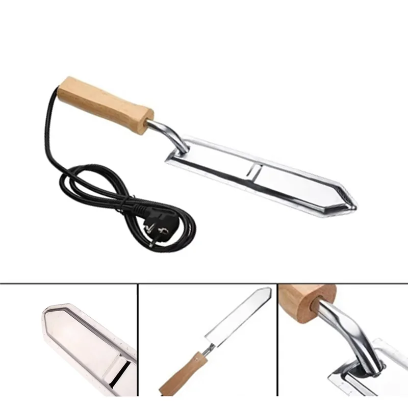 A23P أداة النحل قطع الطاقة سكين العسل قاطع العسل خلية النحل معدات تربية النحل تسخين بسرعة قطع النحل النازع