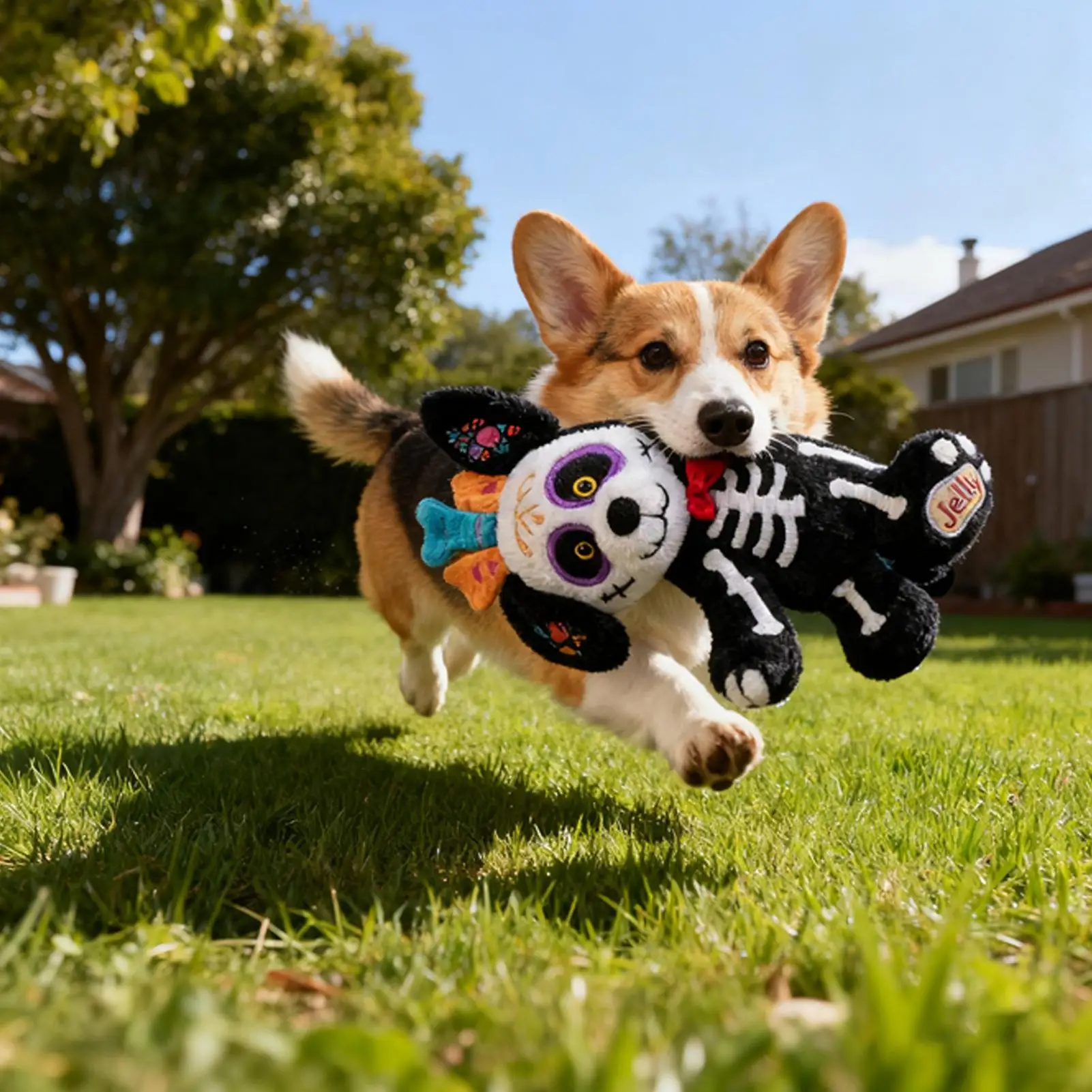 

Halloween Decorations Skull Doll Cute Dog Plush Doll Stuffed Animal Gothic Skull Ghost Plush Toy Halloween Party Plush Toy