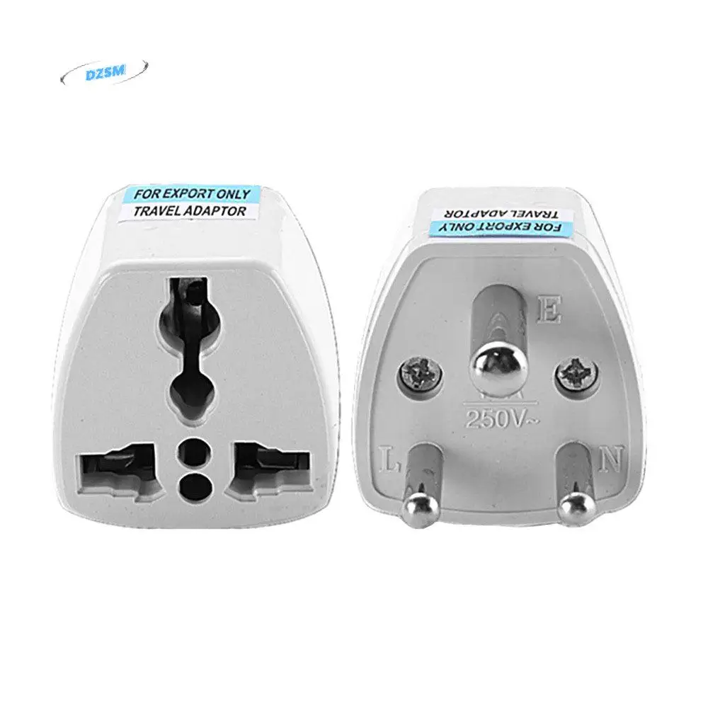 

Travel Plug Adaptors For Universal UK/US/EU/AU to Small South Africa 3 pin Travel Power Adapter Plug Charge Converter Wall Plug