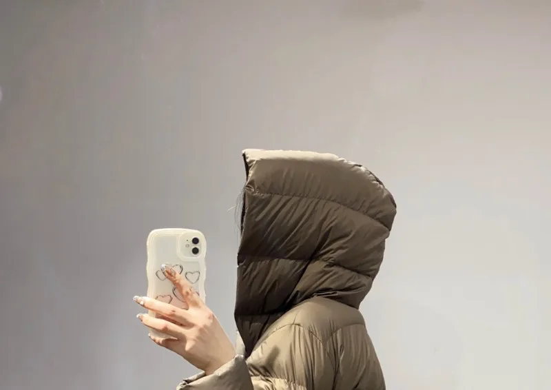 Women's Winter Parka Coat 2026 High-grade Warm Hooded Ladies Outerweat Fashion Loose Temperament Lady Short Down Cotton Jacket