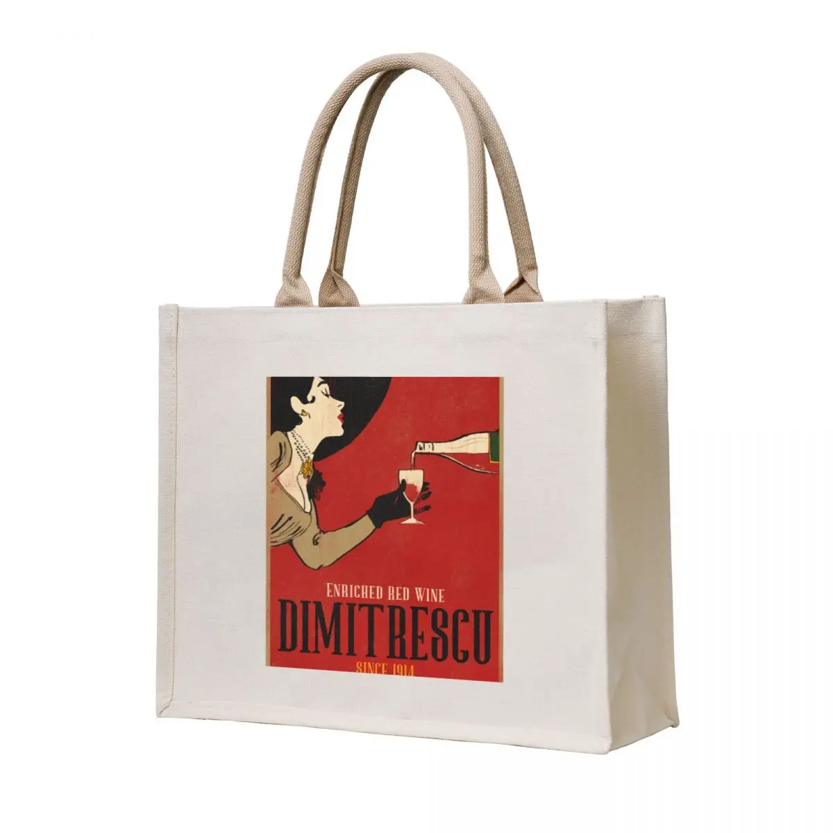 

enriched wine Tote Bag tote bag woman Shopper eco pack free delivery bags