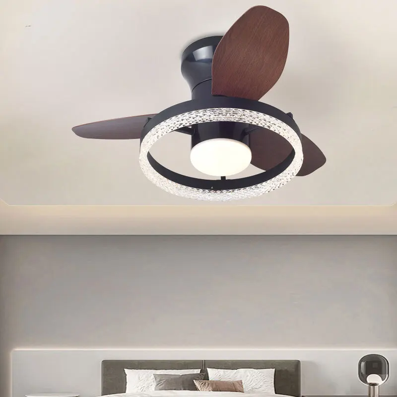 New Invisible FanLight Ceiling Mounted For Living Room Dining Room Bedroom Nordic Electric Fan Lamp Integrated Ceiling Light