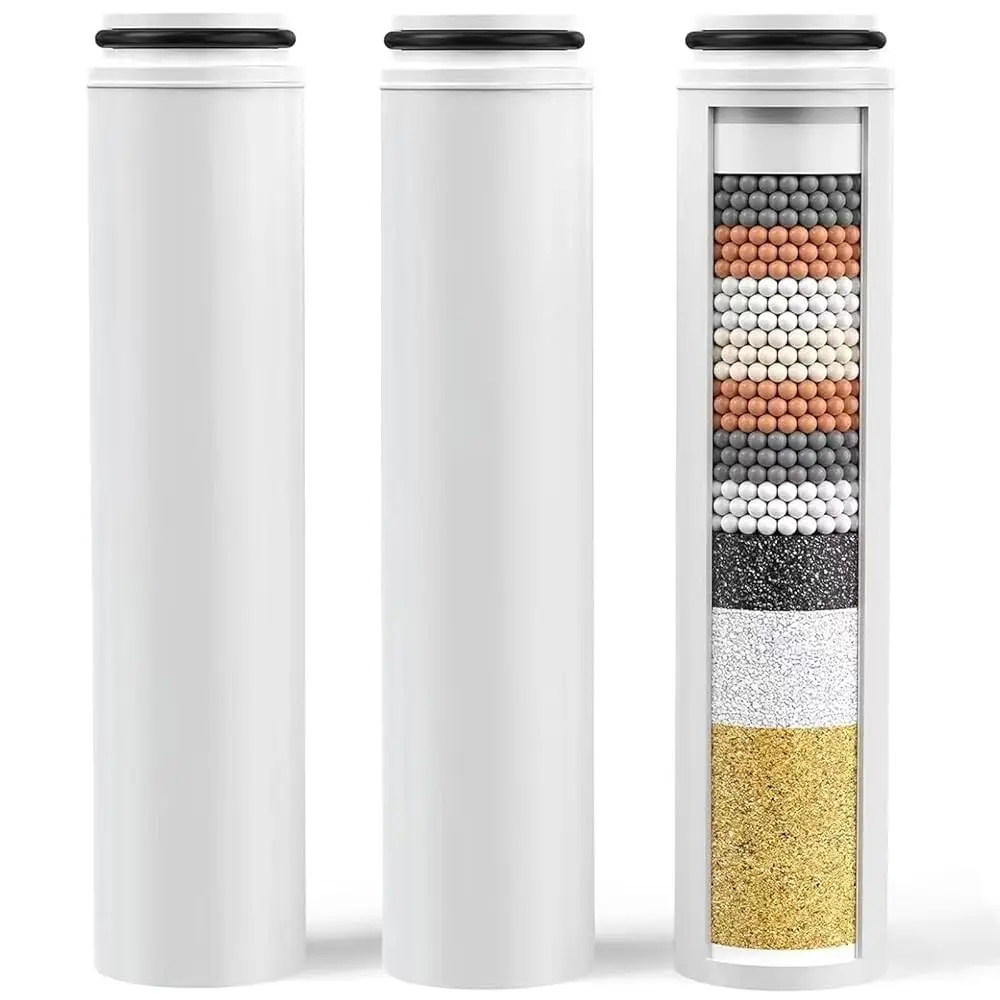 

Allexpresk3Pcs Replacement Handheld Shower Head Filters, Compatible with Cobbe Handheld Shower Head, Hard Water Softens Beads -