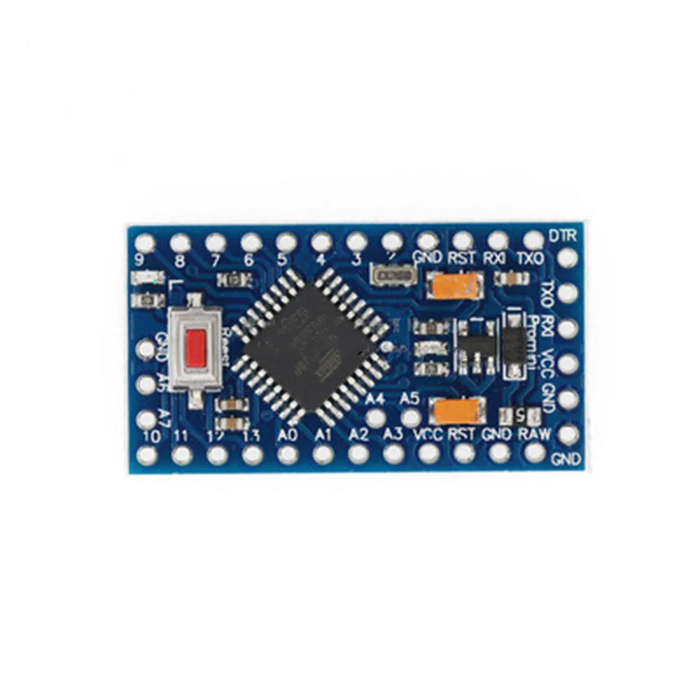 1PCS Pro mini Atmega328 Pro Mini 328 Mini ATMEGA328P 3.3V 8MHz 5V 16Mhz for Arduino Compatible Nano CP2102 FT232RL