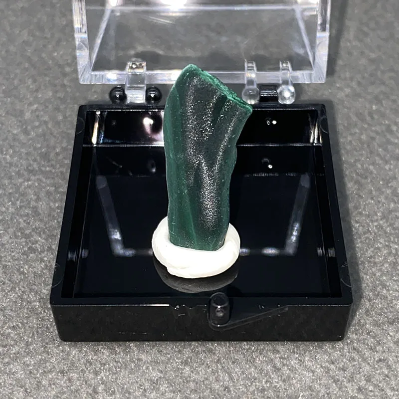 100% natural Columnar  malachite  polished raw stone mineral specimen healing crystal gem collection+Box size:35*35*35mm