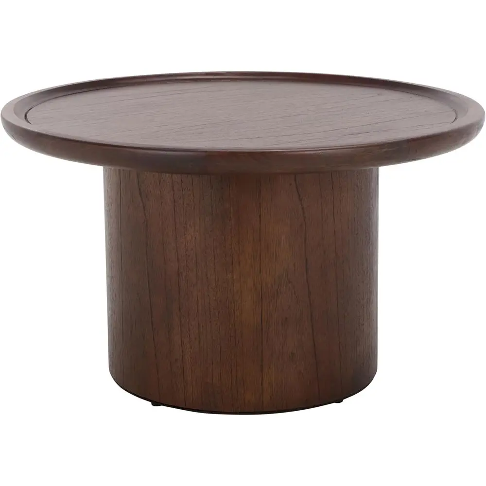 

Round Oak Pedestal Coffee Table