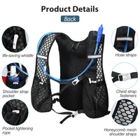 NEWBOLER Breathable Hydration Vest Trail Running Backpacks Lightweight Cycling Run Jogging Marathon Backpack Riding Climbing Bag 5
