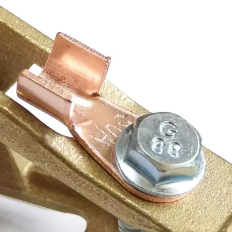 Morsetto da lavoro di messa a terra elettrico da 260 A Morsetto di terra per saldatura a terra Cavo di terra Clip in rame per macchina da taglio al plasma per saldatura ad arco