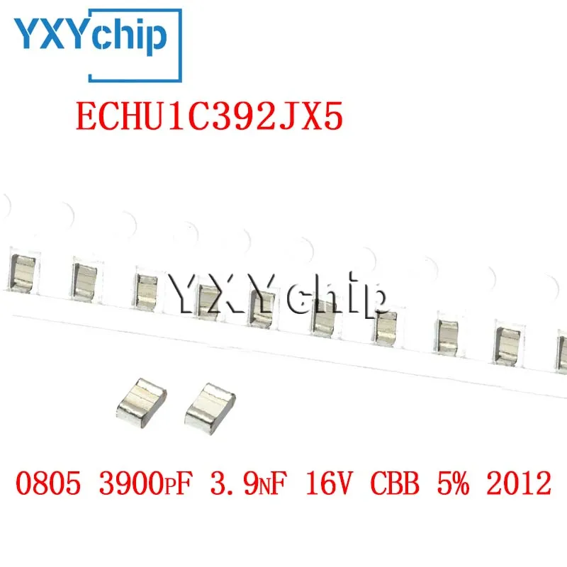 

20 шт. 0805 3900pf 3.9nf 16v Cbb Echu1c392jx5 5% 2012 Smd металлизированный фотоконденсатор, новый оригинальный