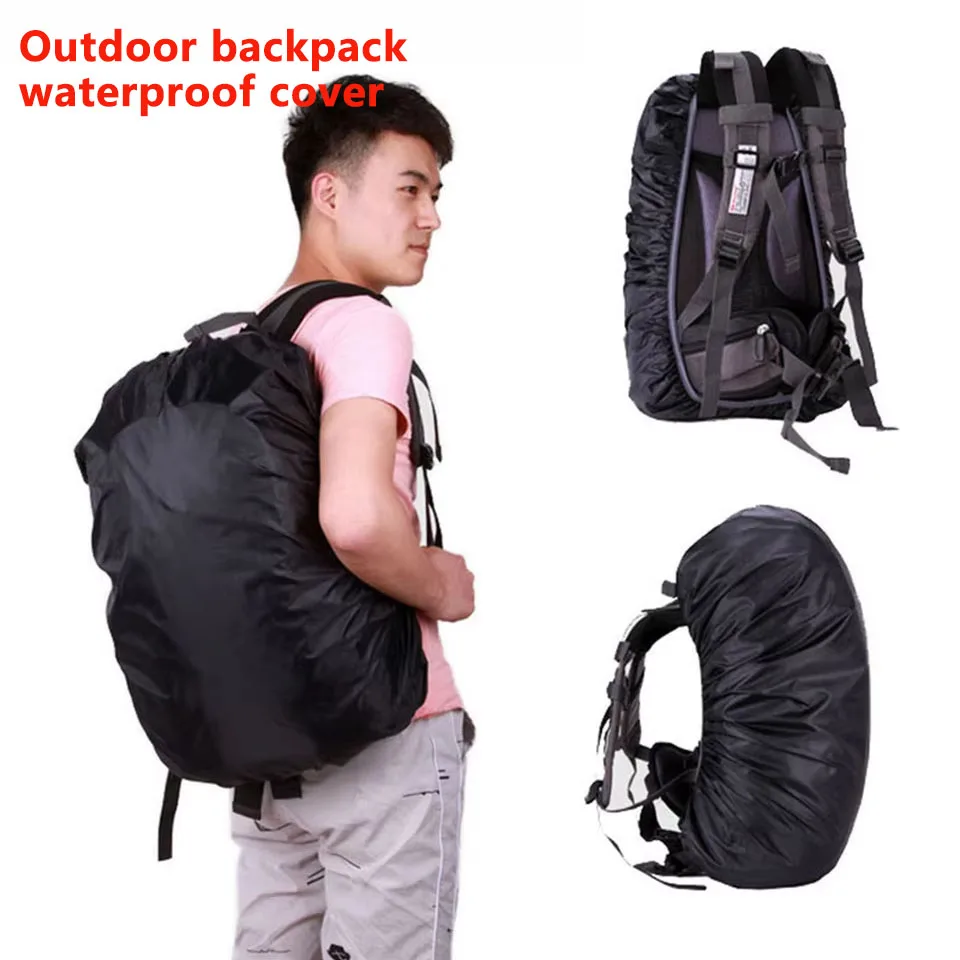 20-90L Backpack Rain Cover Outdoor Hiking Backpack Waterproof Cover School Bag Dust Cover Outdoor Rain Cover Cloth