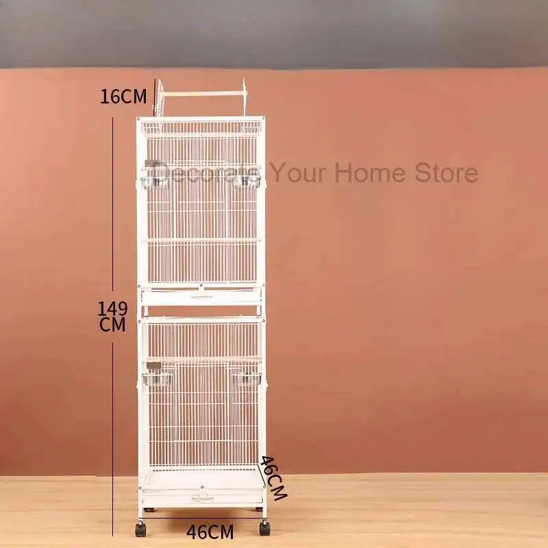 

Feeder Parrot Birdcage Accessories Palomas Outdoor Rabbit Hamster Cage Passaros Canarios Nido Para Pajaros Pet Supplies CY50BC