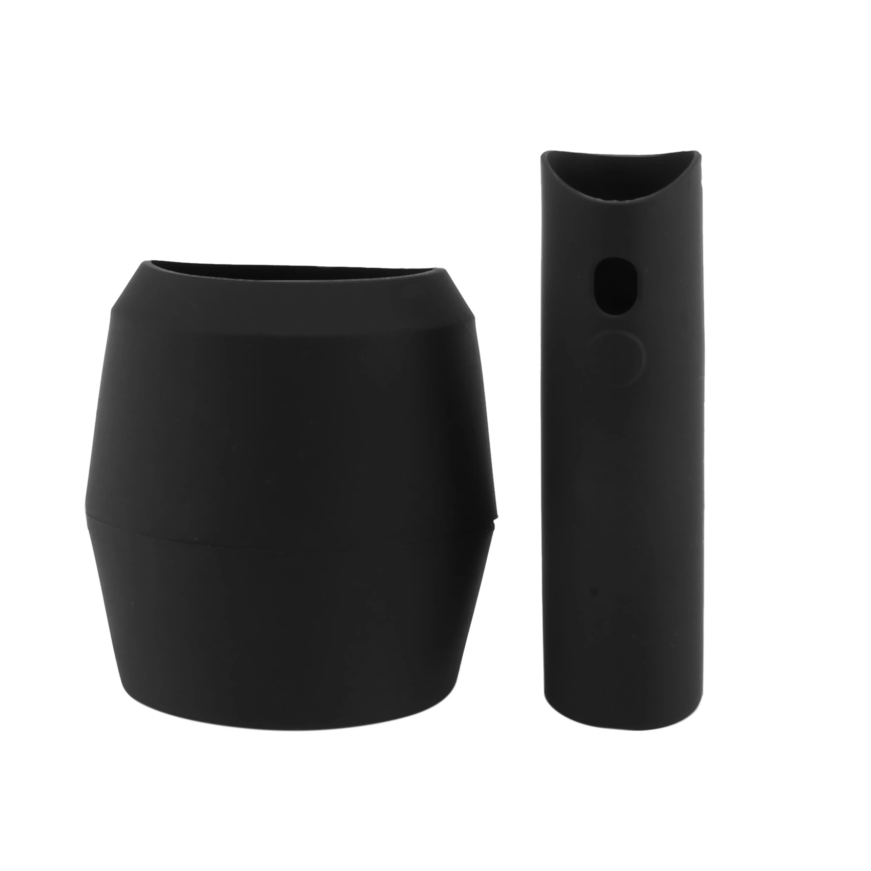 Capa protetora de silicone macio para Dyson Supersonic Secador de cabelo, Proteção total Charging Case, Dyson Blower Cover, Preto, 360