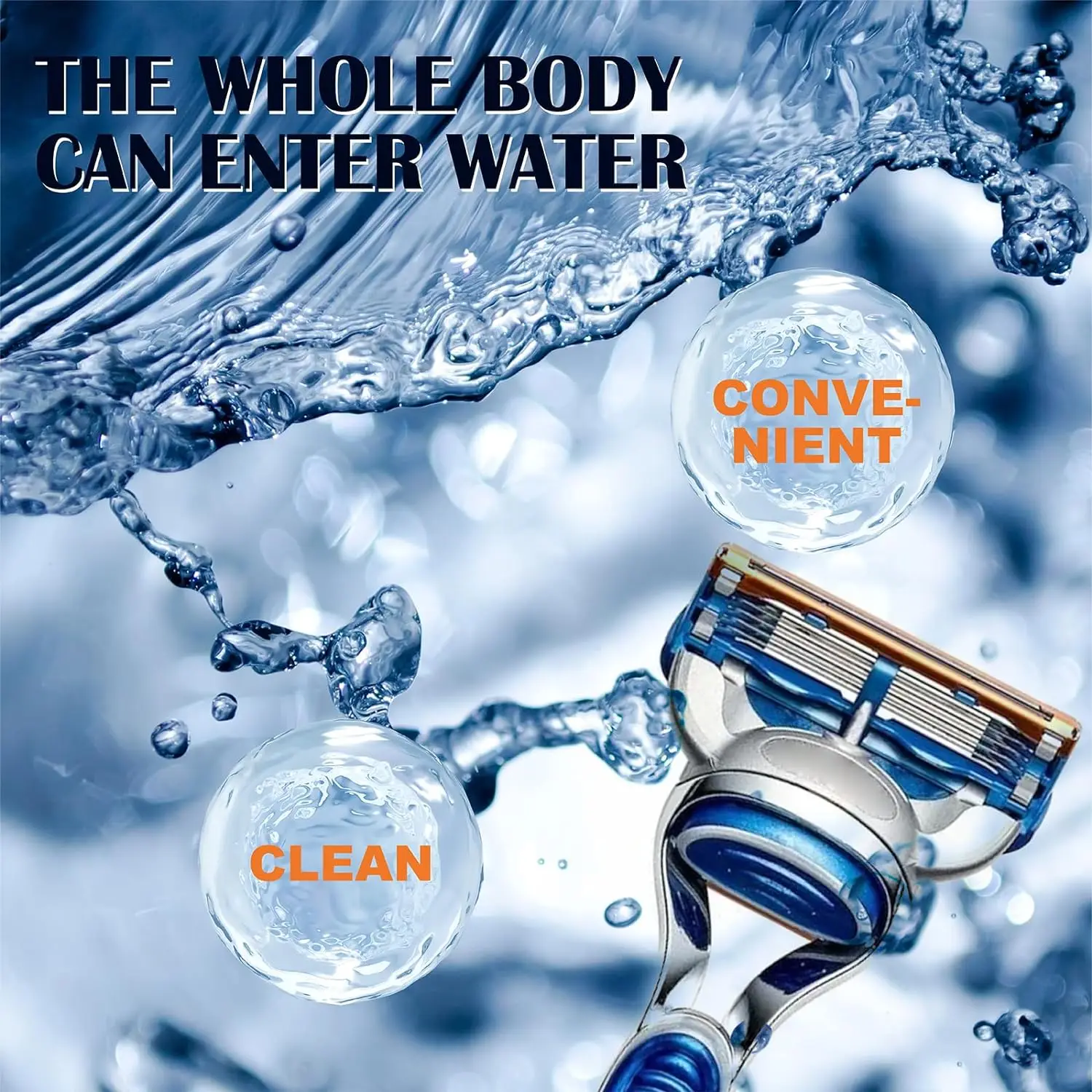 Shaving Razor Blades For Men Smooth Shaving To Shave beard 5 Blades Original Brand Shaving Machine Refills For Face Care