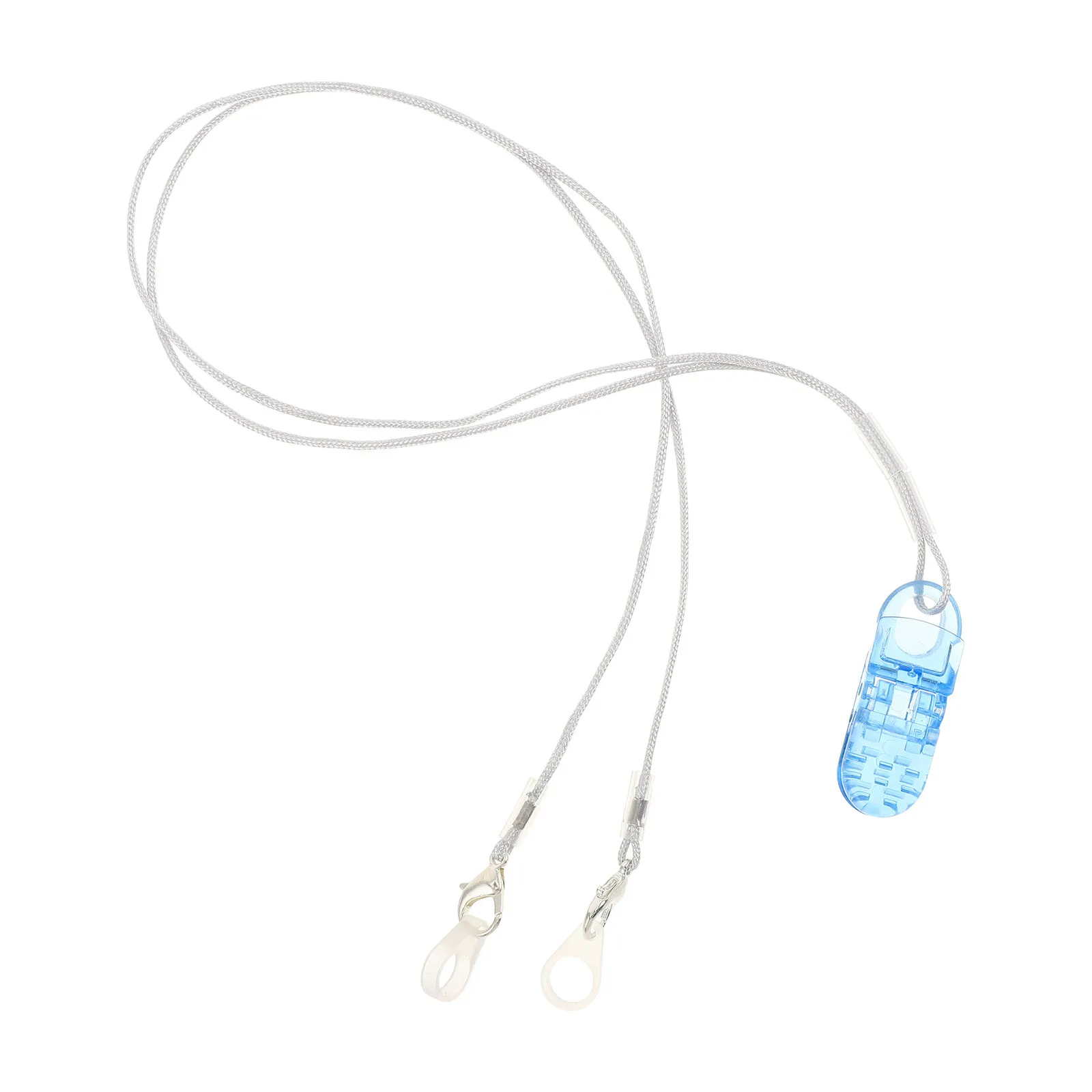 Sangle anti-perte pour appareil auditif, cordon en ABS et nylon avec clip de maintien sécurisé pour seniors, enfants, aides auditives BTE, sports de plein air et usage quotidien