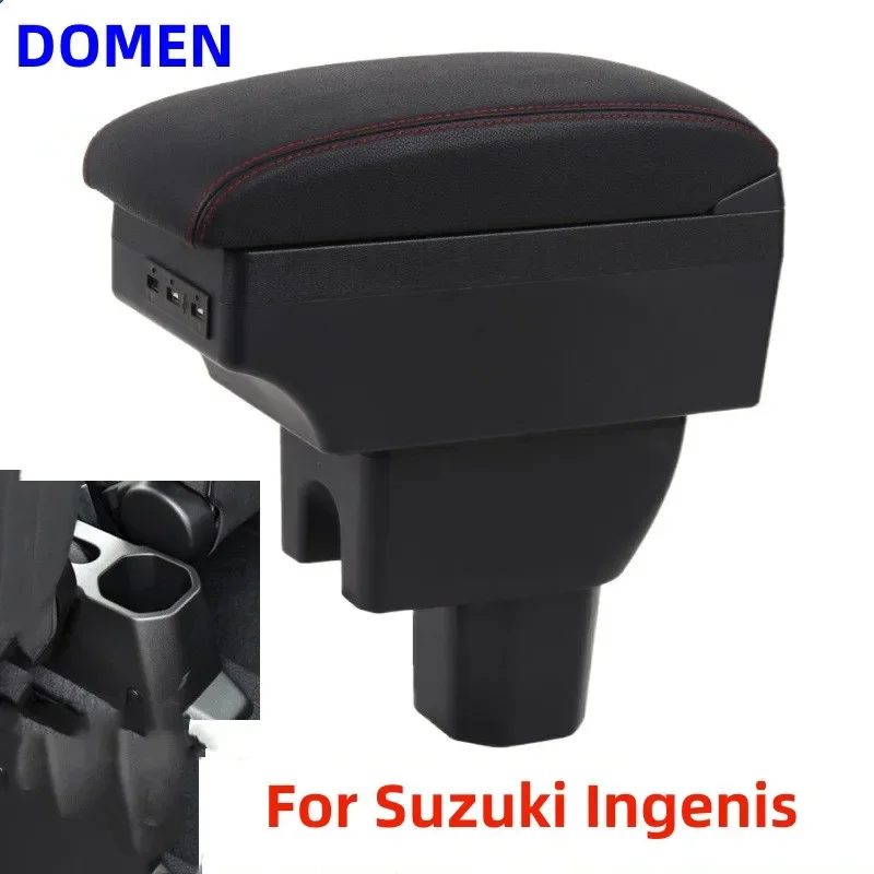 

For Suzuki Ingenis armrest box Swift armrest box Car central armrest decoration modification accessories USB Charging