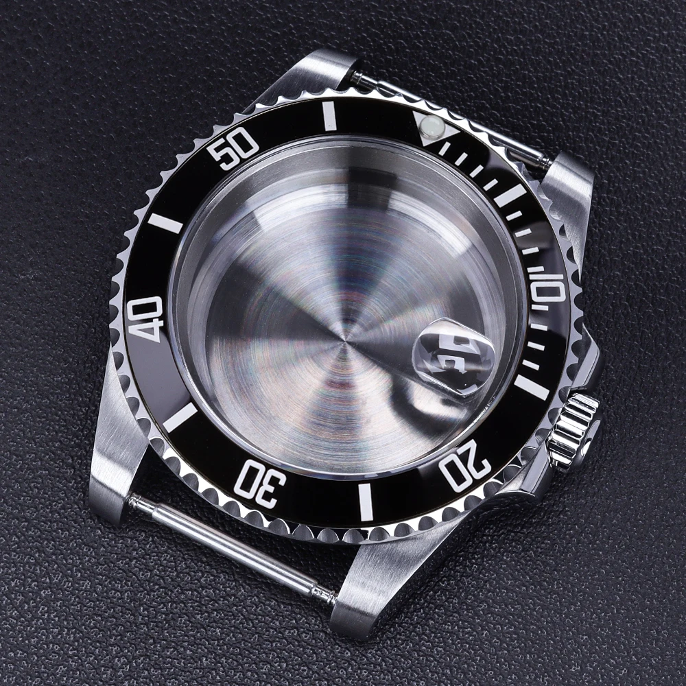 2026 Neue 40mm Hochwertige Sport-Taucheruhrgehäuse für Seiko NH35 NH36 NH34 4R36 4R35 7S26 Uhrwerke – Top Wasserdicht mit Saphirglas – Detail 5