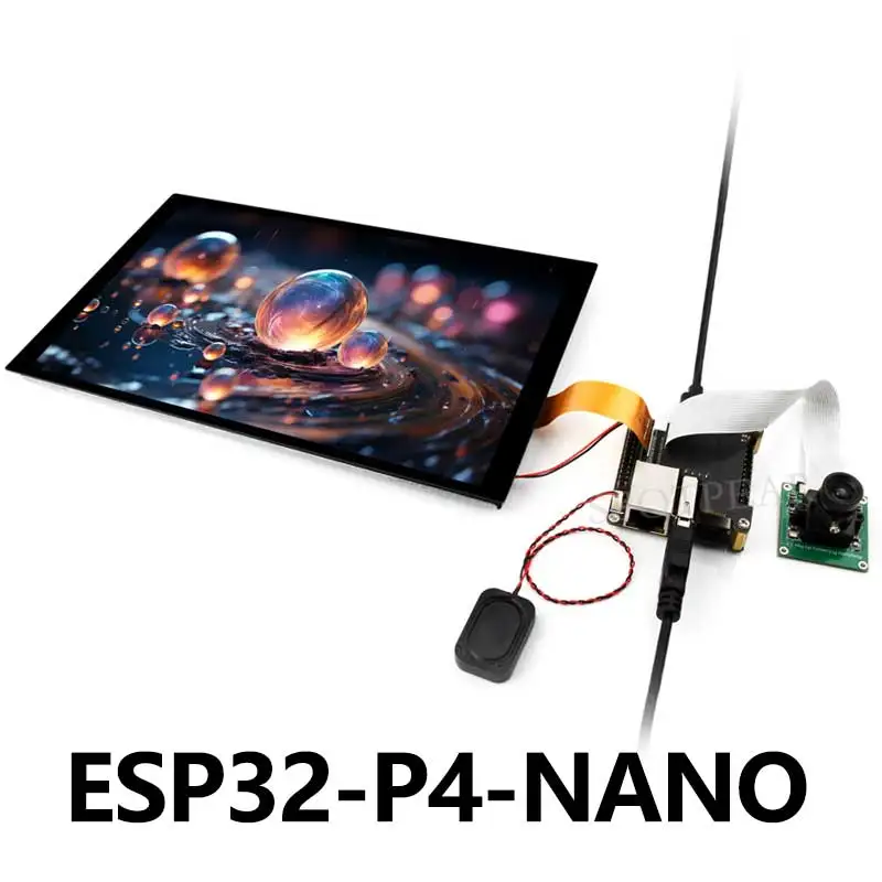 Płytka rozwojowa ESP32-P4-NANO RISC-V WiFi6 MIPI CSI Camera / 10,1-calowy wyświetlacz DSI / USB / RJ45 Ethernet / POE / Buzzer audio