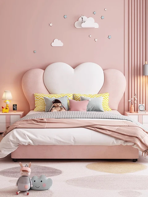 Pink fashion bed kids