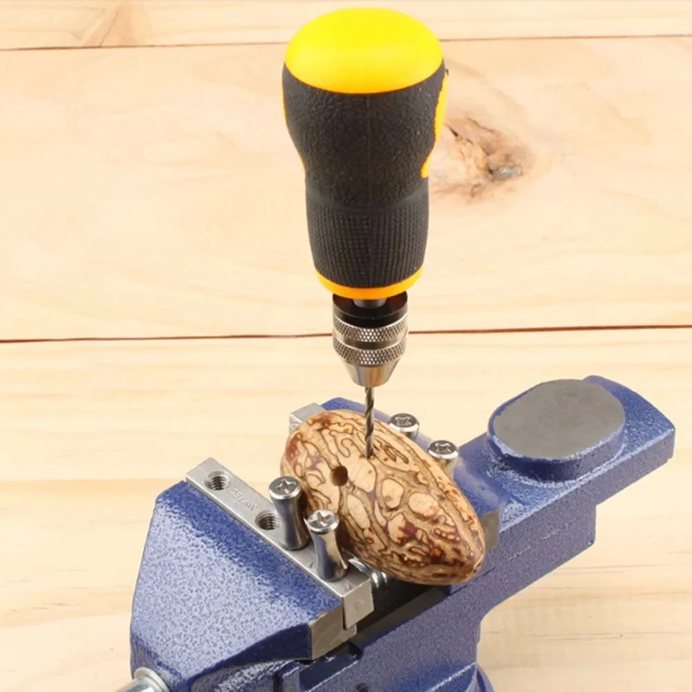 Mini Hand Drill Bits Pin Vise Hand Twist Drills 0.8-3mm Drill Bits For Resin Polymer Clay Craft Tools DIY Jewelry Hole Maker
