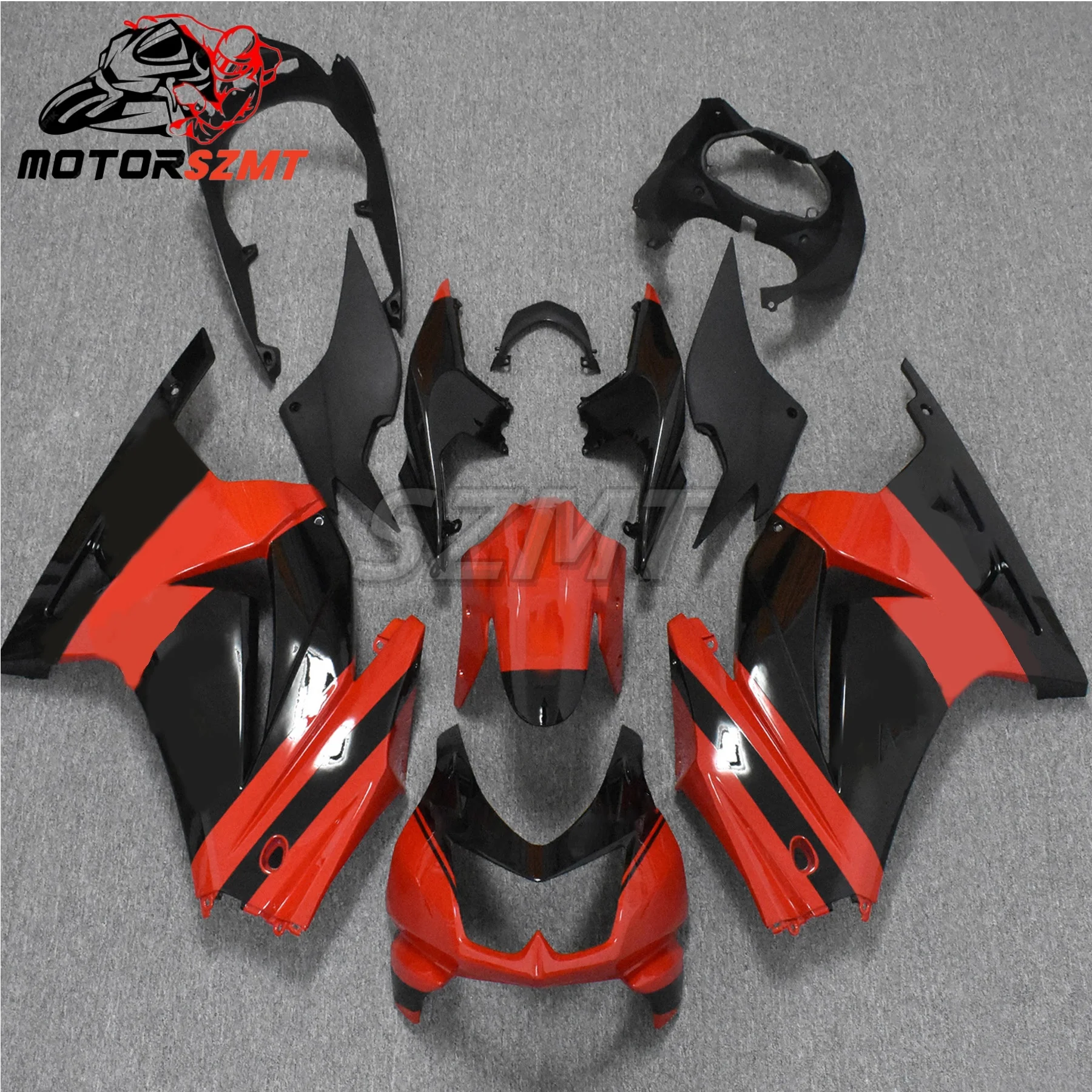 2008-2012 Injectie ABS Motorfiets Voor KAWASAKI Ninja250 ZX250 EX250 2008-2012 Volledige Kuip Kit