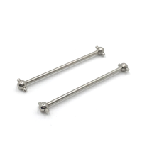 2Pcs Metal Upgrade RC Car Parts Rear Dog Bone Fit For WLtoys 144010 144001-02 124017-16-18 124019 Remote Control Car Accessories