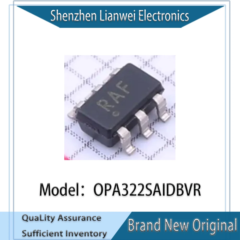100% New Original OPA322SAIDBVR RAF IC Amplifier Chipset SOT-23-6