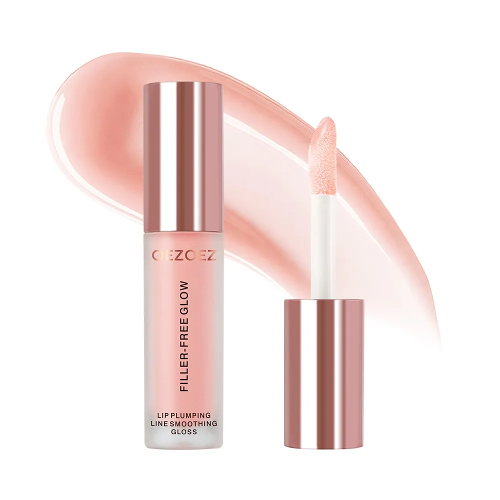 Las líneas de labios hidratantes de espejo se desvanecen previenen la sequedad y las grietas, fáciles de colorear, mejoran el cutis, gelatina de vidrio, esmalte de labios, maquillaje