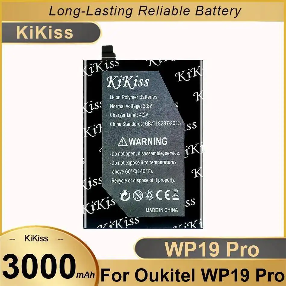 

Good Low-Temperature Performance 3000Mah Mobile Phone Battery For Oukitel WP19 Pro High Compatibility