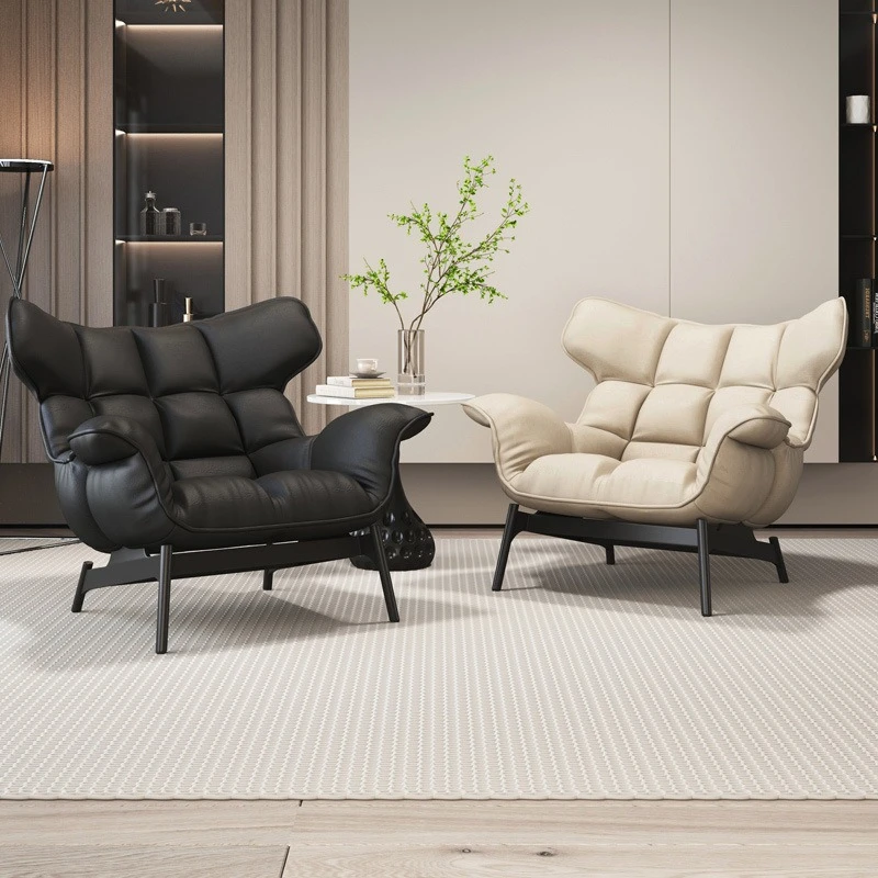 

Italian rotating single sofa chair, leisure chair