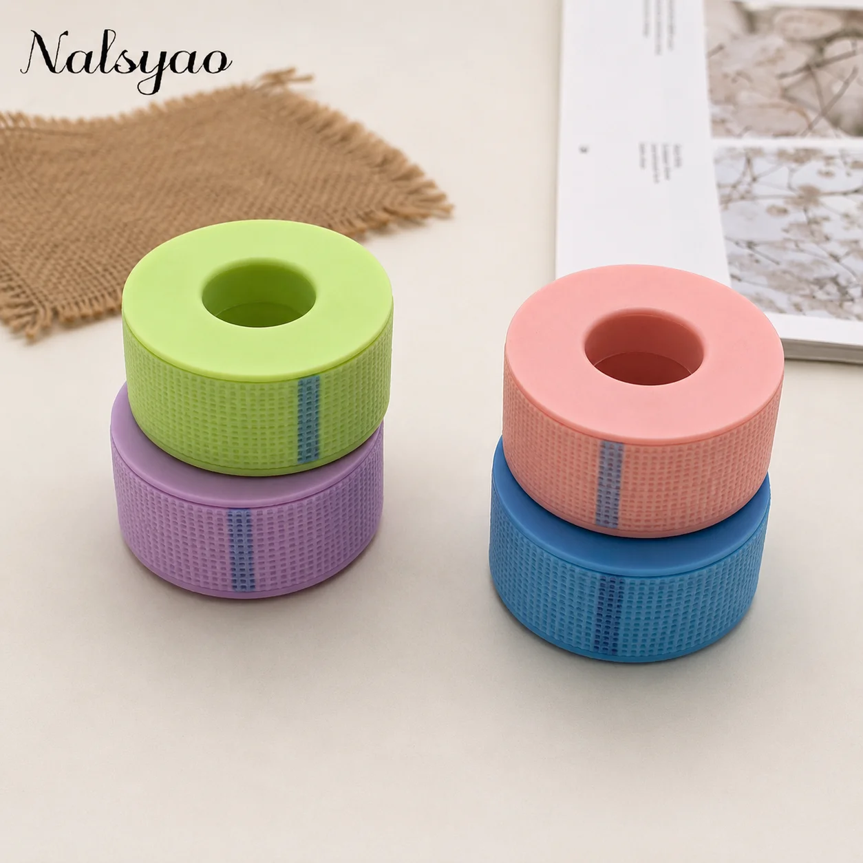 CNK CNK 3/5pcs Non-woven Medical Silicone Gel Eyelash Tape Breathable Sensitive Resistant Blue Under Eye Pad Eyelash Extension Tools - Aliexpress Deal
